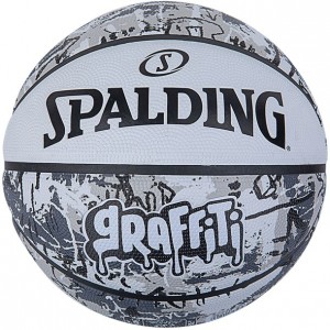 スポルディング SPALDINGグラフィティ ホワイト SZ7バスケット競技ボール7号(84375z)