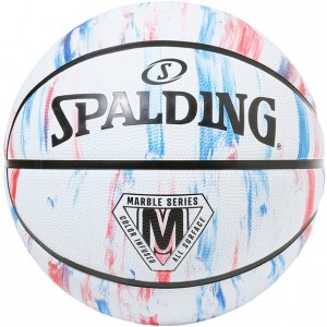 スポルディング SPALDINGマーブル トリコロールSZ7バスケット競技ボール7号(84399z)