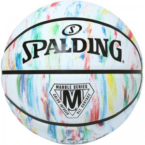 spalding(スポルディング)マーブル レインボー SZ6バスケットキョウギボール6ゴ(84406z)