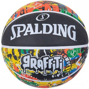 スポルディング SPALDINGグラフィティ レインボー SZ5バスケットボール5号(84520j)
