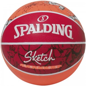 spalding(スポルディング)スケッチ ドリブル ラバー SZ5バスケットボール5号(84558z)