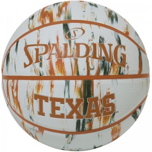 spalding(スポルディング)テキサスロングホーンズマーブル ラバー7バスケット競技ボール7号(84915j)