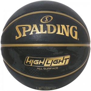 spalding(スポルディング)ハイライト ゴールド 5バスケットボール5号(85095j)