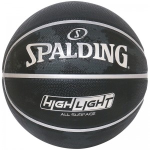 spalding(スポルディング)ハイライト シルバー 6バスケット競技ボール6号(85097j)