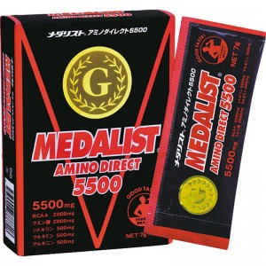 MEDALIST(メダリスト)メダリスト アミノダイレクト5500 7g×5袋サプリメント(栄養補助食品)スポーツサプリメント機能性成分888708