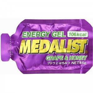 MEDALIST(メダリスト)メダリスト エナジージェル ブドウサプリメント(栄養補助食品)スポーツサプリメントエネルギー・水分補給889545