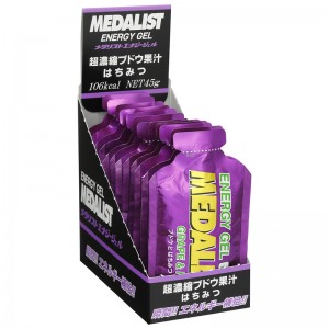 MEDALIST(メダリスト)メダリスト エナジージェル ブドウサプリメント(栄養補助食品)スポーツサプリメントエネルギー・水分補給889545