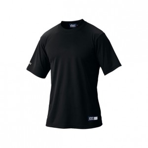 アシックス asicsベースボールTシャツ (ブラック)(BAT004-90)