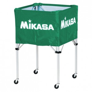 ミカサ mikasaワンタッチ式ボールカゴ(フレーム・幕体・キャリーケース3点セット)学校機器(BCSPH-G)