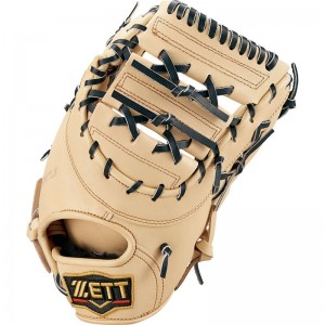 zett(ゼット)硬式ファーストミットプロステイタス2201野球ソフトグラブ 硬式(bprofm333-3219)