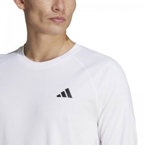 adidas(アディダス)M TENNIS CLUB 長袖 Tシャツ硬式テニスウェアシャツBVK34