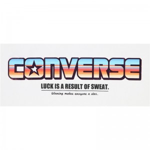 converse(コンバース)4S プリントTシャツバスケットTシャツ M(cb241361-1100)