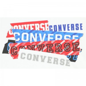 converse(コンバース)4F プリントTシャツバスケットTシャツ M(cb242357-1119)