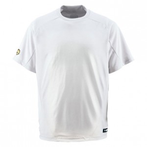 デサント DESCENTE丸首Tシャツ野球 ソフトベースボールTシャツ(DB200-SWHT)