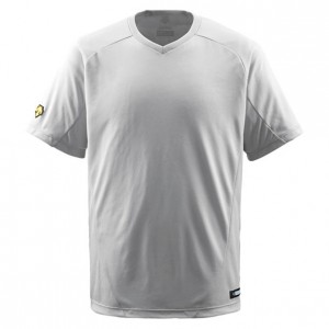デサント DESCENTEV首Tシャツ野球 ソフトベースボールTシャツ(DB202-SLV)