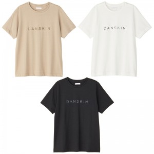 ダンスキンdanskinPRINT S/S TEEウエルネスハンソデTシャツ(dc724107-ha)