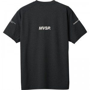 ムーブスポーツmovesportハイゲージ ショートスリーブシャツマルチSP半袖 Tシャツ(dmmxja60-bkm)