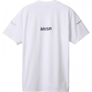 ムーブスポーツmovesportハイゲージ ショートスリーブシャツマルチSP半袖 Tシャツ(dmmxja60-wh)