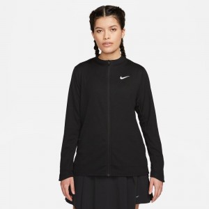 NIKE(ナイキ)ナイキ ウィメンズ DF UV CLB フルジップ L/S トップゴルフウェアプラクティスシャツDX1490