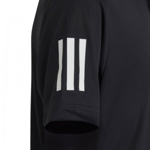 adidas(アディダス)K TENNIS CLUB 3ストライプス ポロシャツ硬式テニスウェアシャツEUI17