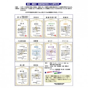ユニックス Unixスポーツ種目別賞状用紙 陸上リクレーショングッズ(FD1391)