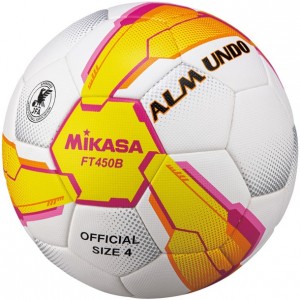 ミカサ mikasaサッカー4号ALMUNDOケンテイハリ YPサッカーボール4号(ft450byp)