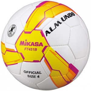 ミカサ mikasaサッカー4号ALMUNDOケンテイテヌイYPサッカーボール4号(ft451byp)