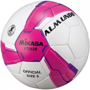ミカサ mikasaサッカー5号ALMUNDOケンテイテヌイPKサッカーボール5号(ft552bpv)