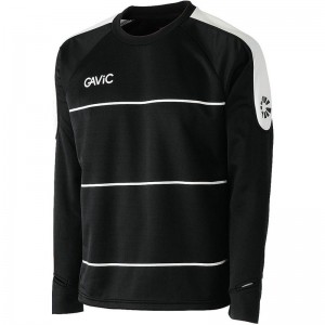 GAViC(ガビック)ジュニア AKウォーミングトップサッカー トレーニングシャツ ＪＲ(ga0615-blkwht)