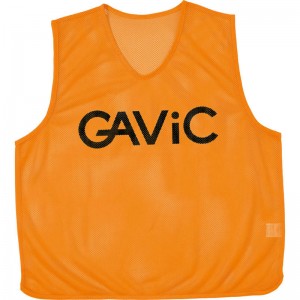 GAViC(ガビック)ジュニア ビブスセット(背番号付)10枚セットサッカー ビブス(ga9605-org)