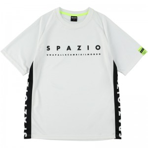 spazio(スパッツィオ)ロゴプラシャツフットサルプラクティクスシャツ(ge0814-01)
