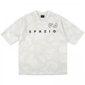 spazio(スパッツィオ)Vネックオーバーサイズプラシャツフットサルプラクティクスシャツ(ge0971-01)