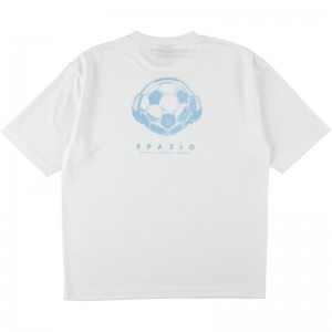 spazio(スパッツィオ)オーバーサイズサッカーボールプラシャツフットサルプラクティクスシャツ(ge0991-01)