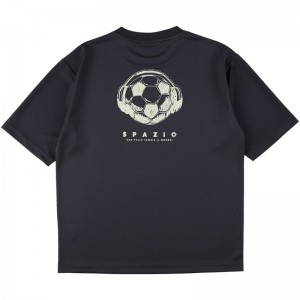 spazio(スパッツィオ)オーバーサイズサッカーボールプラシャツフットサルプラクティクスシャツ(ge0991-21)