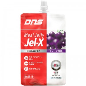 【ロット販売：入り数6】DNS(ディーエヌエス)ジェルエックス 285Gボディーケア スポーツ飲料(gelx285-gra)