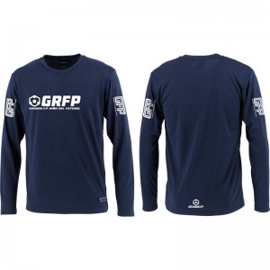 grande(グランデ)ストレッチナガソデプラシャツフットサルプラクティクスシャツ(gfph21107-8701)