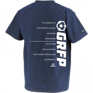 grande(グランデ)メッセージプリント.プレミアムTシャツフットサル 半袖Tシャツ(gfph22005-8701)