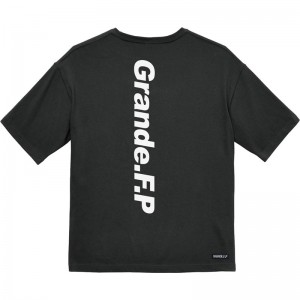 grande(グランデ)プリント.ルーズフィットS/STシャツフットサル半袖 Tシャツ(gfph23001-0901)