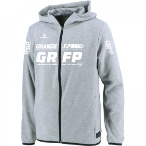 grande(グランデ)GRFP.ドライ.スウェットジップパーカーフットサルスウェットパーカー(gfph23405-1401)