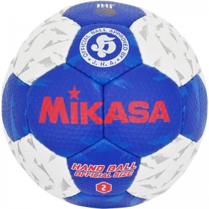 ミカサ(mikasa)ハンド2号 試合級 WH/BLハントドッチ競技ボール(hb250bwbl)