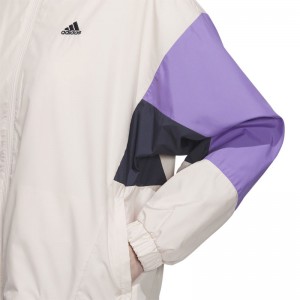 adidas(アディダス)W TEAM ウーブンジャケットマルチアスレウェアトレーニングシャツIEH78