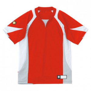 デサント DESCENTEジュニアセカンダリーシャツ JDB-113野球 ソフトレデスBB Tシャツ(JDB113-RDWH)