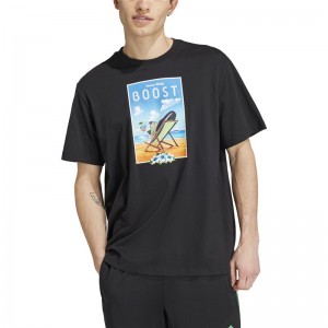 adidas(アディダス)43 MBOOSTグラフィックTシャツマルチSPTシャツ M(joj64-iw0285)