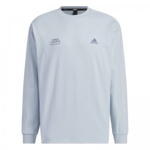 adidas(アディダス)M WORD LS TシャツマルチアスレウェアＴシャツJSY26