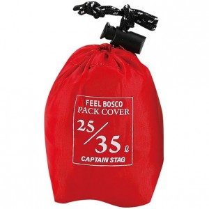 キャプテンスタッグ captainstagFEEL BOSCOザックカバー25(レッドアウトドアグッズ(m9863)