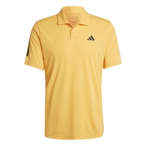adidas(アディダス)M TENNIS CLUB 3ストライプス ポロシャツ硬式テニスウェアシャツMLE71