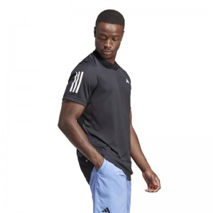 adidas(アディダス)M TENNIS CLUB 3ストライプス 半袖Tシャツ硬式テニスウェアTシャツMLE72
