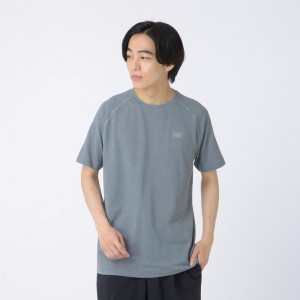 newbalance(ニューバランス)Athletics シームレスショートスリーブTシャツマルチアスレウェアＴシャツMT41080