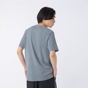 newbalance(ニューバランス)Athletics シームレスショートスリーブTシャツマルチアスレウェアＴシャツMT41080