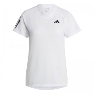 adidas(アディダス)W TENNIS CLUB 半袖Tシャツ硬式テニスウェアTシャツNEH19